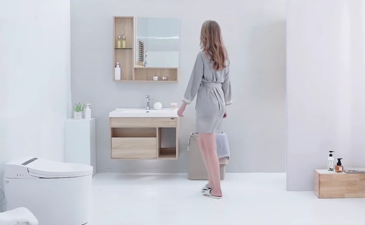 Toilette japonaise intelligente Ovian Plus Nashi environnement 9