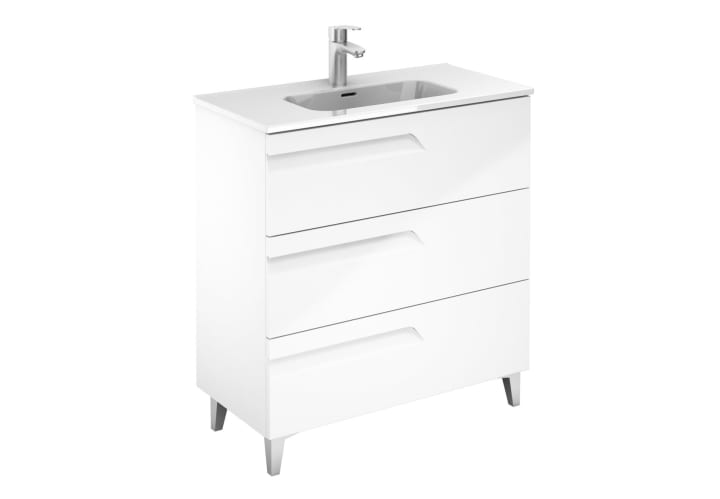 Ensemble de meubles de salle de bains profondeur réduite 39 cm Vitale Royo 3D 13
