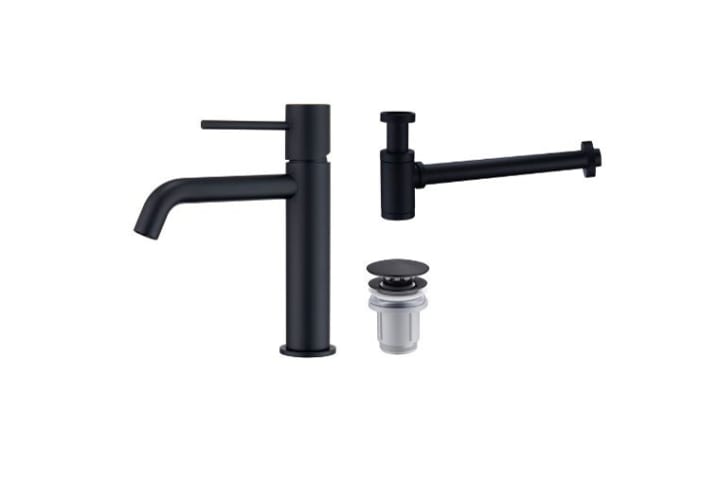 Pack Robinet de lavabo Imex Monza + bonde clic-clac + siphon rond exposé principal 1