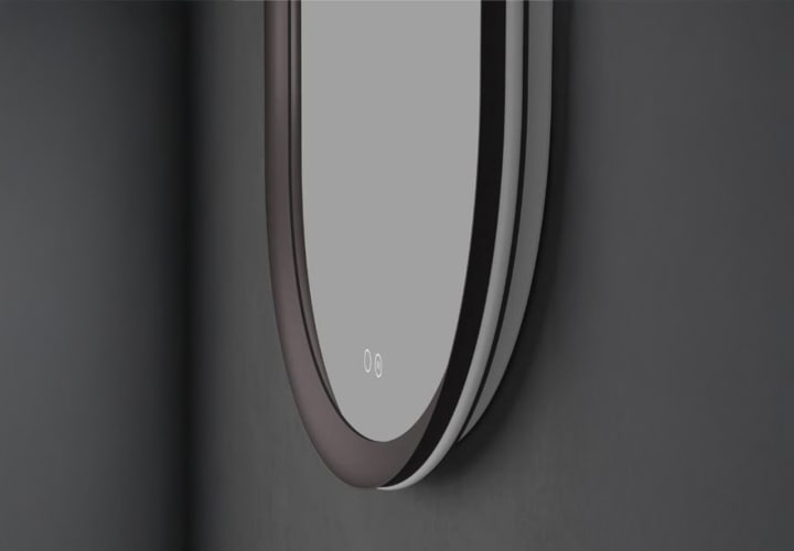 Miroir de salle de bain avec éclairage LED Milano Ledimex principal 3