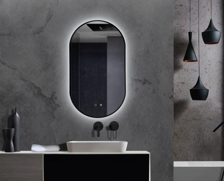 Miroir de salle de bains avec éclairage LED Tokyo Ledimex principal 3