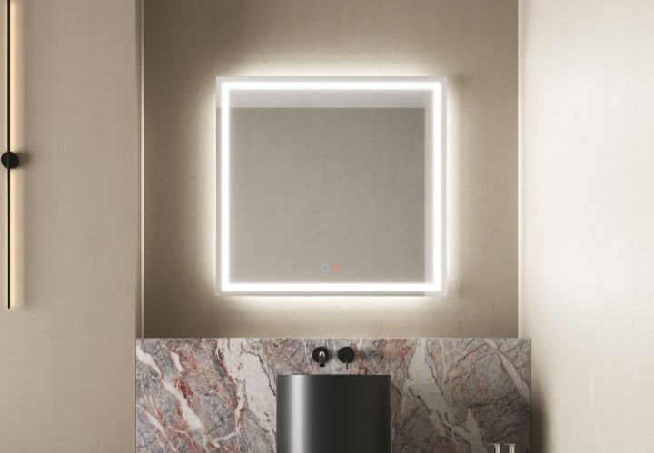 Miroir de salle de bains LED Holanda Ledimex principal 1