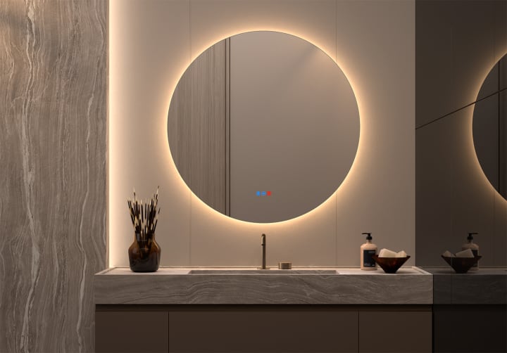 Bruntec Sun ST Miroir de salle de bain LED Sun ST principal 1