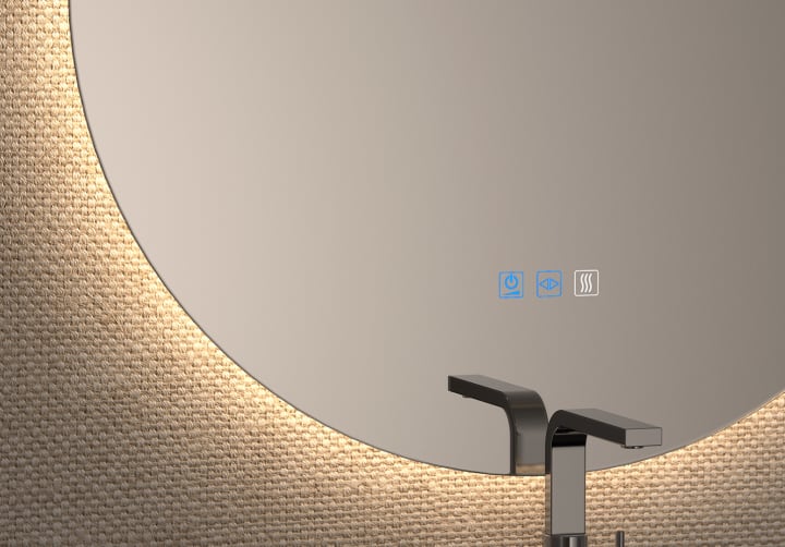 Bruntec Sun ST Miroir de salle de bain LED Sun ST détail 8