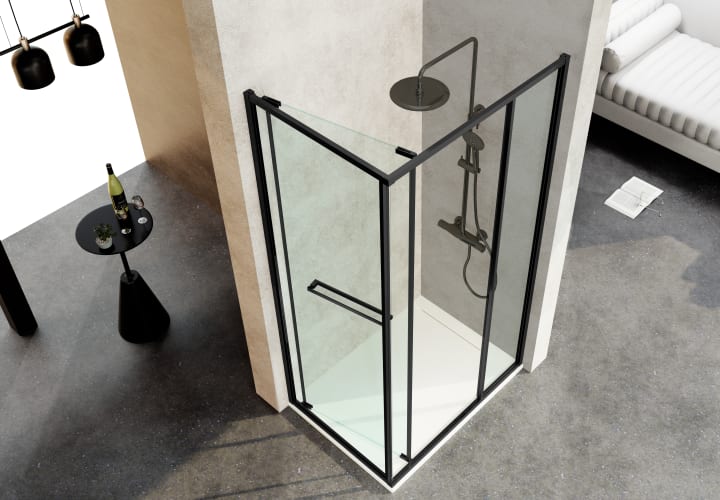 Paroi de douche Única Kassandra détail 2