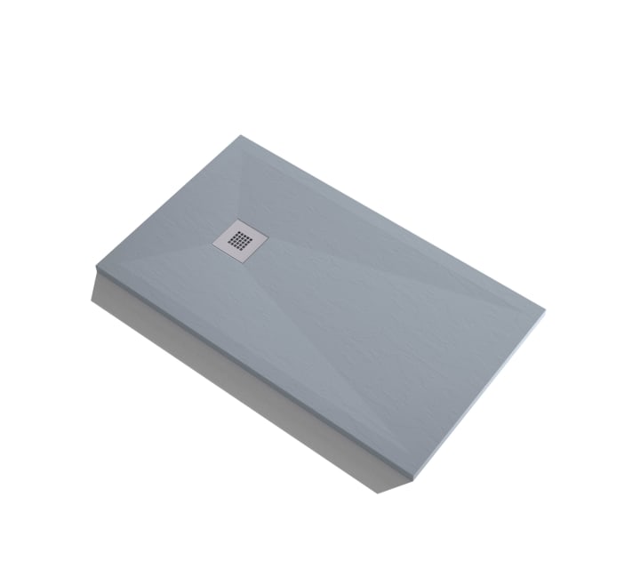 Receveur de douche en résine Design Basic Bruntec option 12