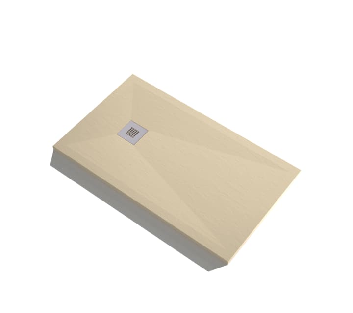 Receveur de douche en résine Design Basic Bruntec option 16