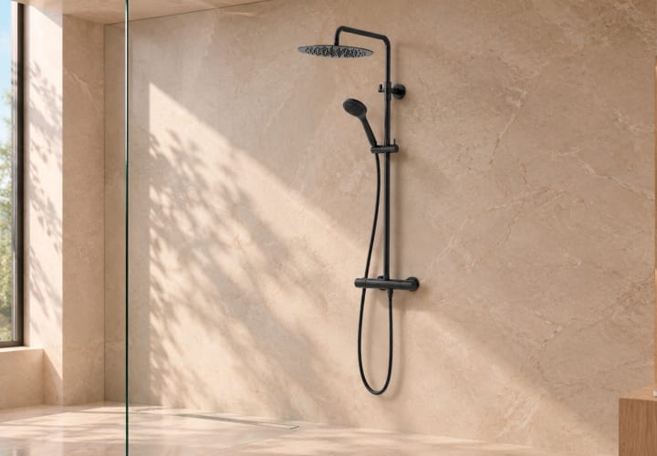 Colonne de douche et de salle de bains Flat Tres environnement 2