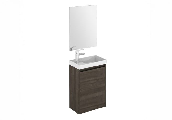 Enjoy Royo ensemble complet de meubles de salle de bain profondeur réduite 27,5 cm principal 2