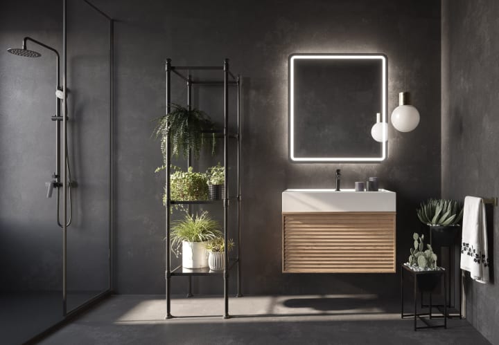 Miroir de salle de bains avec éclairage LED Austria Ledimex environnement 10