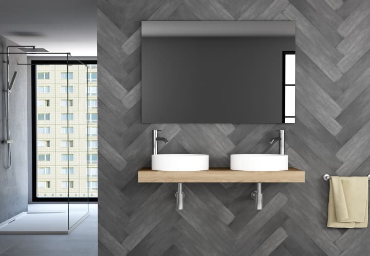 Plan de toilette Flow Coycama environnement 4