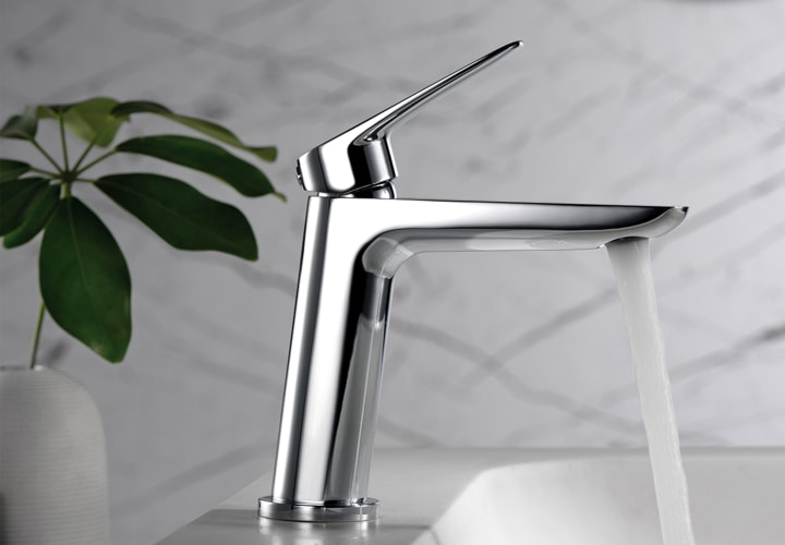 Bélgica Robinet de lavabo Imex + bonde click-clack Pack environnement 4