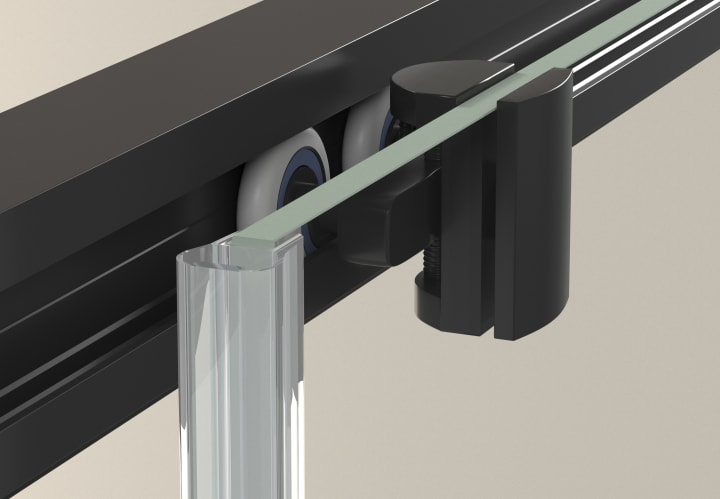 Paroi de douche Musala Bruntec détail 3