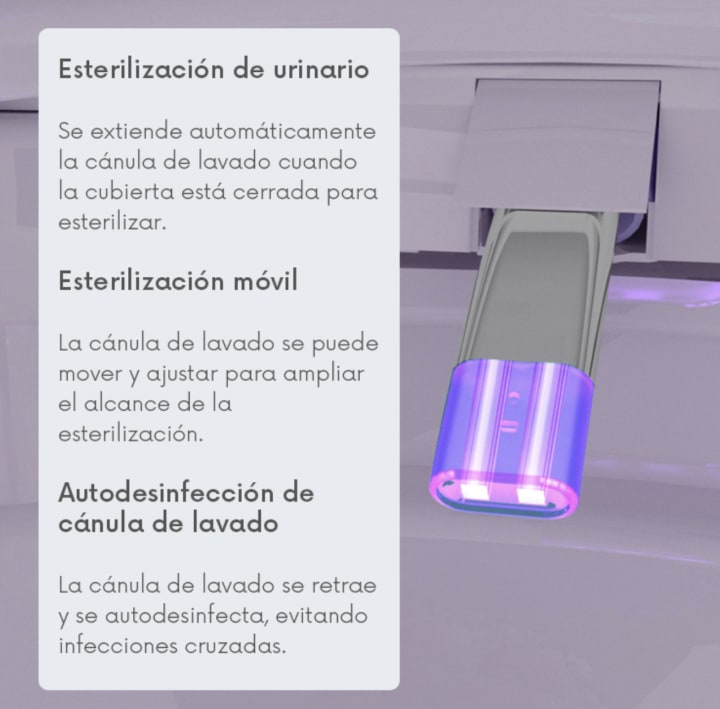 Toilette japonaise intelligente Ovian SE Nashi option 6