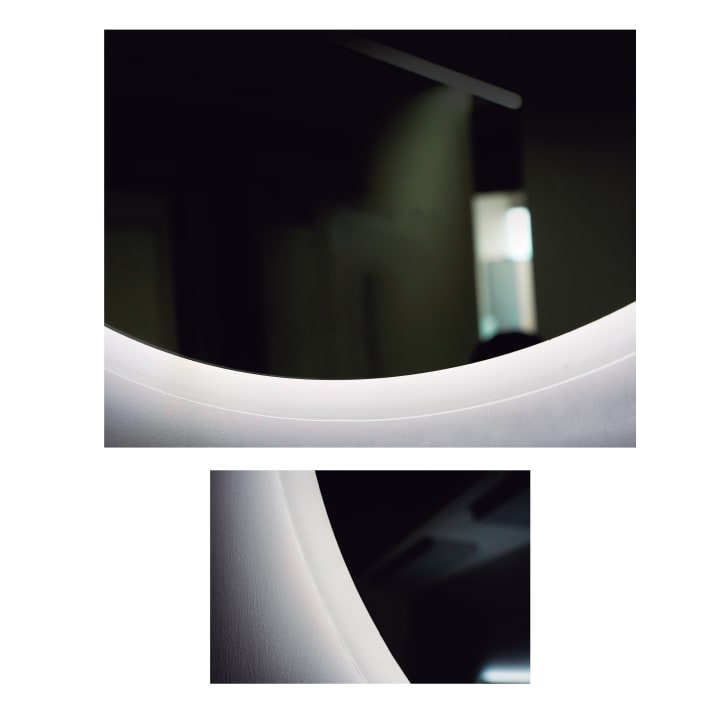 Miroir de salle de bains avec éclairage LED Bélgica Ledimex détail 5