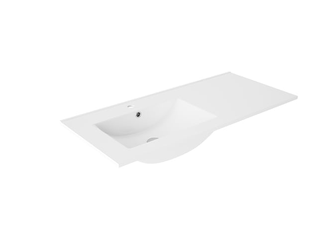 Ensemble de meubles de salle de bains suspendu avec lavabo Flat Verso Viso détail 12