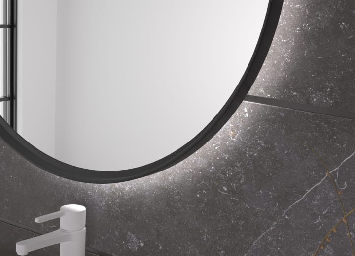 Miroir de salle de bains avec éclairage LED Bequia Eurobath détail 4