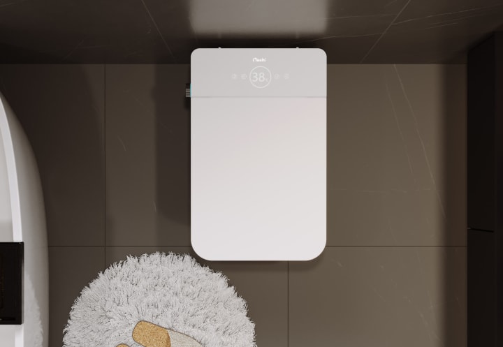 Toilette japonaise intelligente Ovian Square Nashi environnement 3