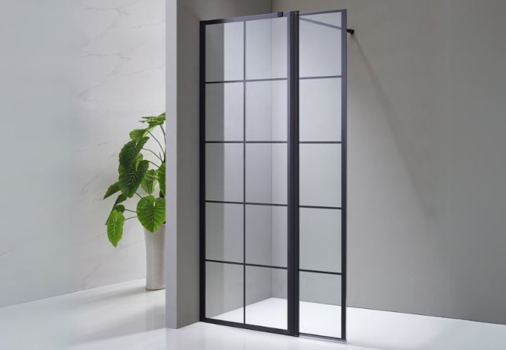 Paroi de douche Screen Black Chess GME principal 1