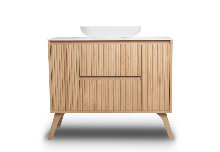 Meuble de salle de bains avec plan de toilette Alpes 13 Bruntec détail 3