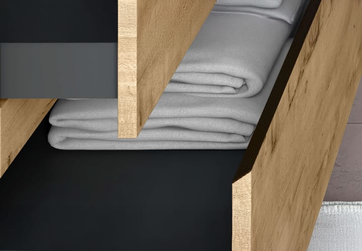 Ensemble de meubles de salle de bains Roma Bruntec détail 6