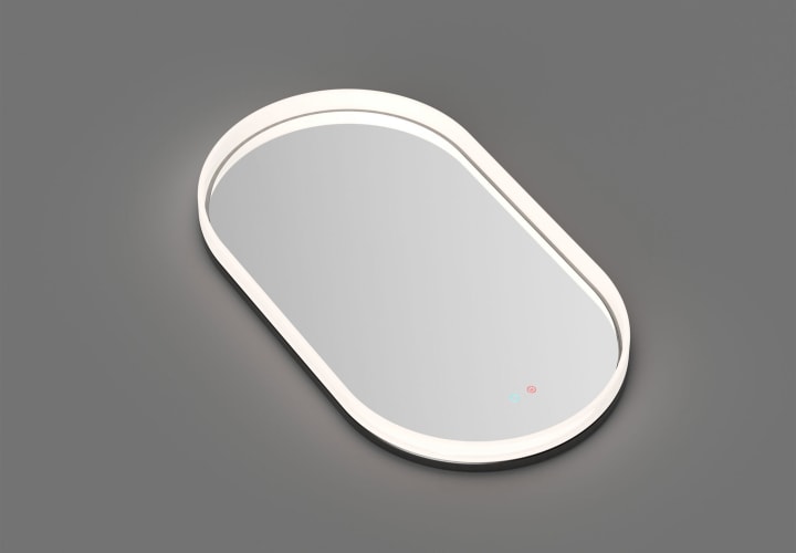Miroir de salle de bains avec l'éclairage LED Bari Ledimex détail 3