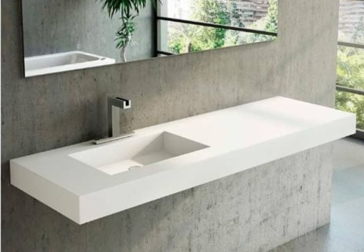 Lavabo suspendu Formas Bruntec environnement 2