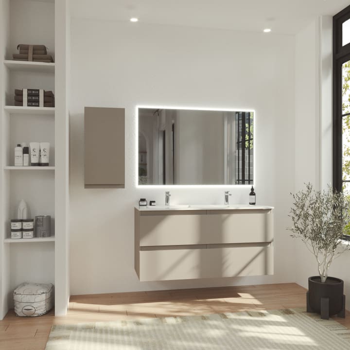 Meubles de salle de bains MDF laqués Vilma Bruntec principal 2