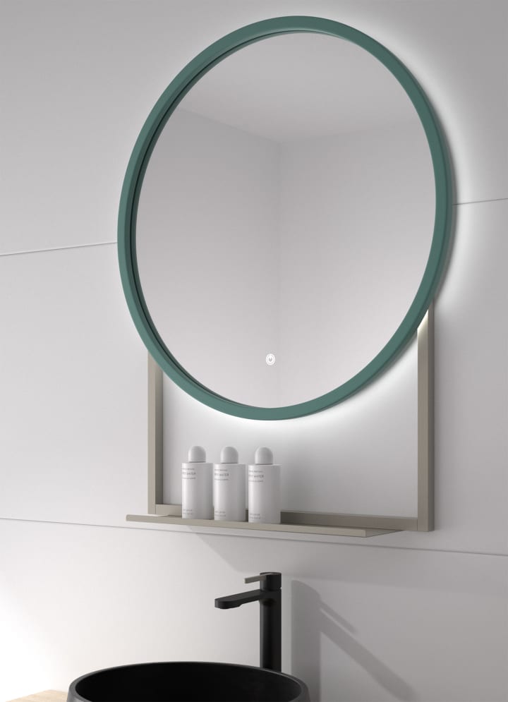 Miroir de salle de bain LED avec éclairage Hawaii Eurobath principal 4