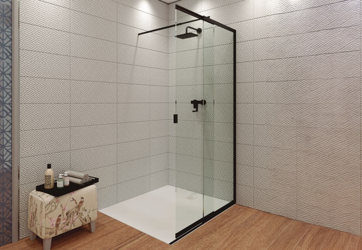 Paroi de douche Milano 100F Bruntec principal 1