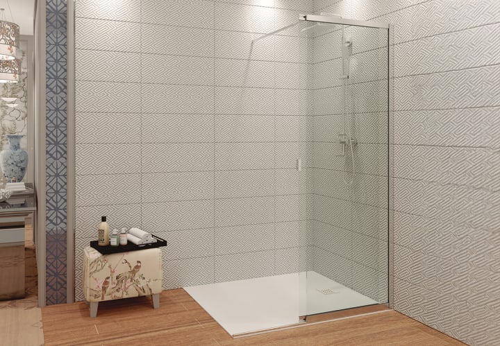 Paroi de douche Milano 100F Bruntec environnement 9