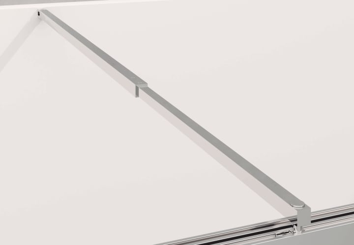 Paroi de douche Milano 100F Bruntec détail 4