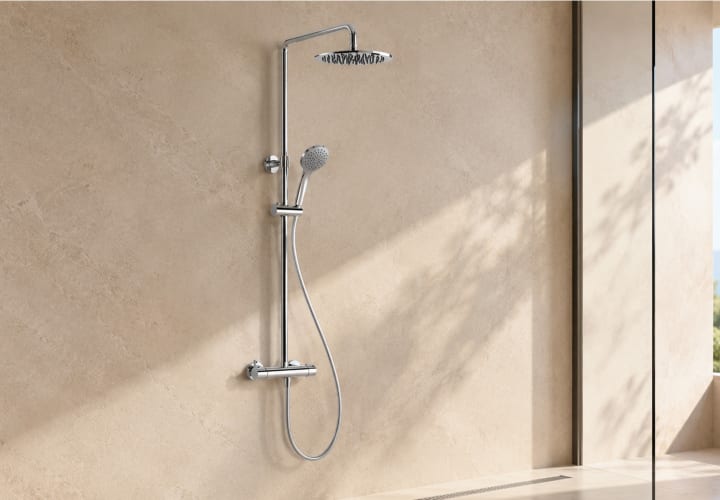 Colonnes de douche Flat Tres environnement 1