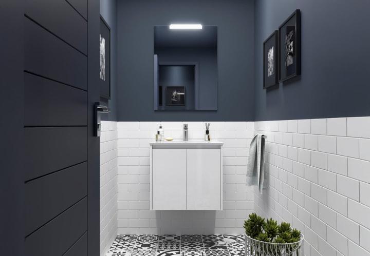 Ensemble de meubles de salle de bain Noja Salgar principal 1