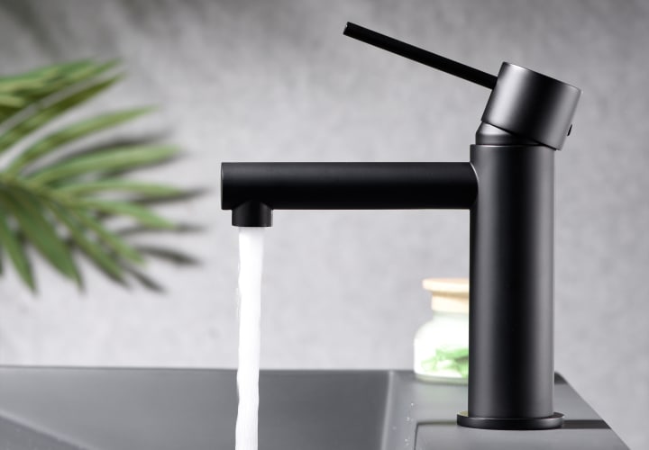 Robinet de lavabo Milos Imex + bonde click-clack environnement 7