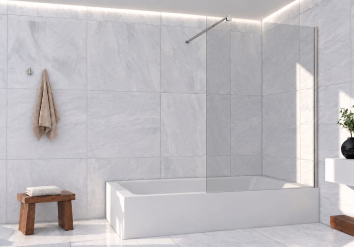 Pare-baignoire Alhena Bruntec principal 5