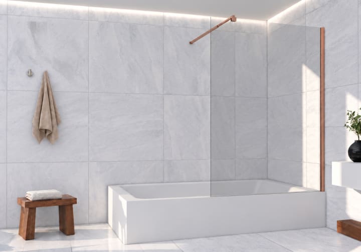 Pare-baignoire Alhena Bruntec principal 4