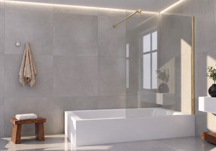 Pare-baignoire Alhena Bruntec principal 3