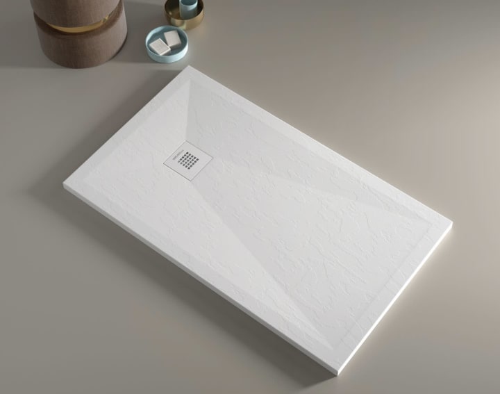 Receveur de douche en résine Stone Plus Bruntec environnement 2