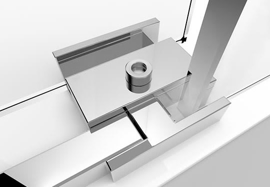 Paroi de douche Meissa 300 Bruntec sur mesure détail 1
