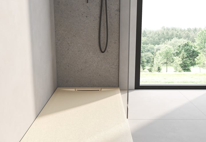 Receveur de douche en résine Uno Baños 10 environnement 13