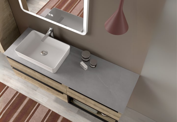 Plan de toilette Mytho Coycama détail 2