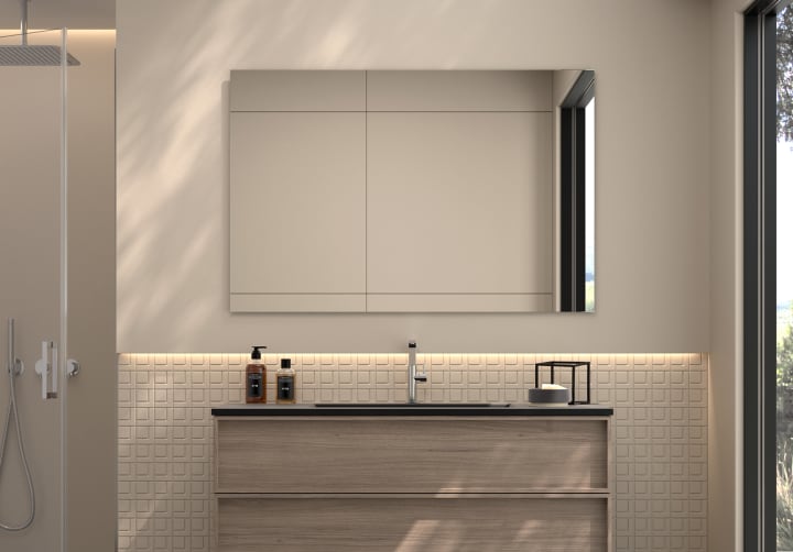 Miroir de salle de bains Bruntec Lisa principal 1