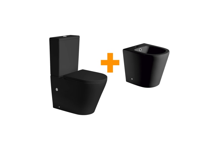 Pack WC + bidet Lisboa Bruntec principal 1