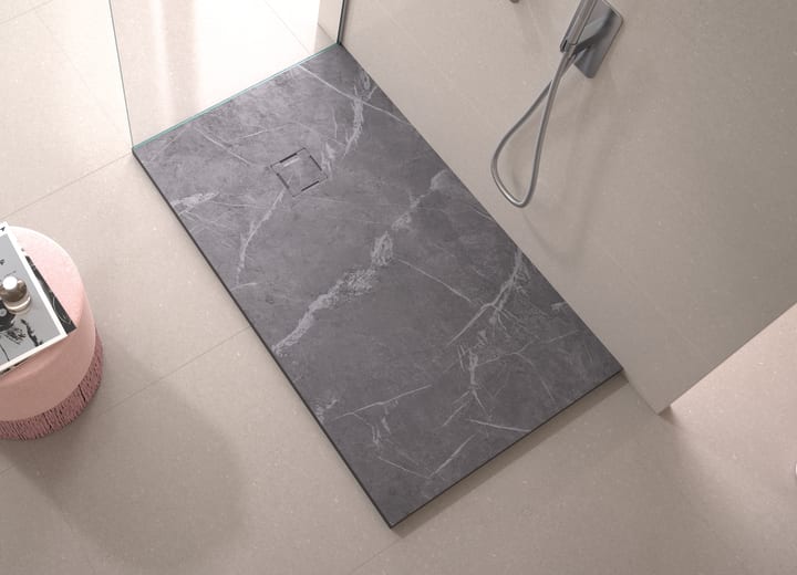Receveurs de douche en résine décorés Stone 3D Marbre Bruntec option 13