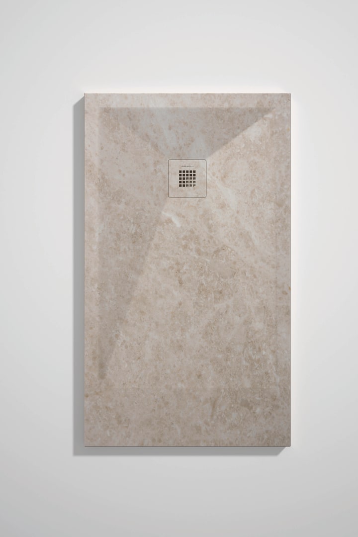 Receveurs de douche en résine décorés Stone 3D Marbre Bruntec option 22