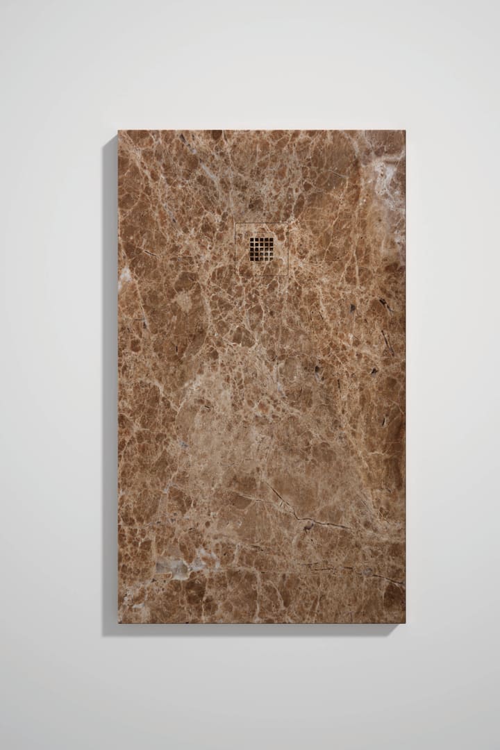 Receveurs de douche en résine décorés Stone 3D Marbre Bruntec option 18