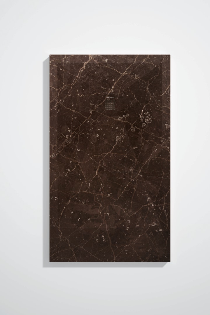 Receveurs de douche en résine décorés Stone 3D Marbre Bruntec option 19