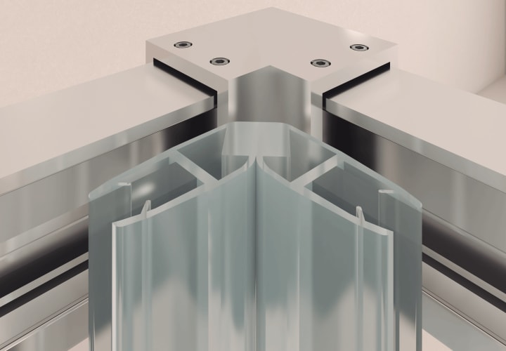 Paroi de douche Bruntec Elite 400 détail 3