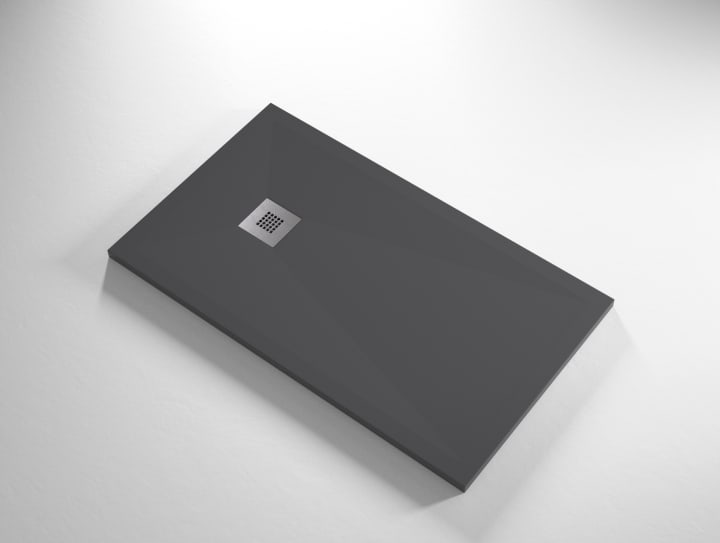 Receveur de douche en résine Design Basic Bruntec option 6